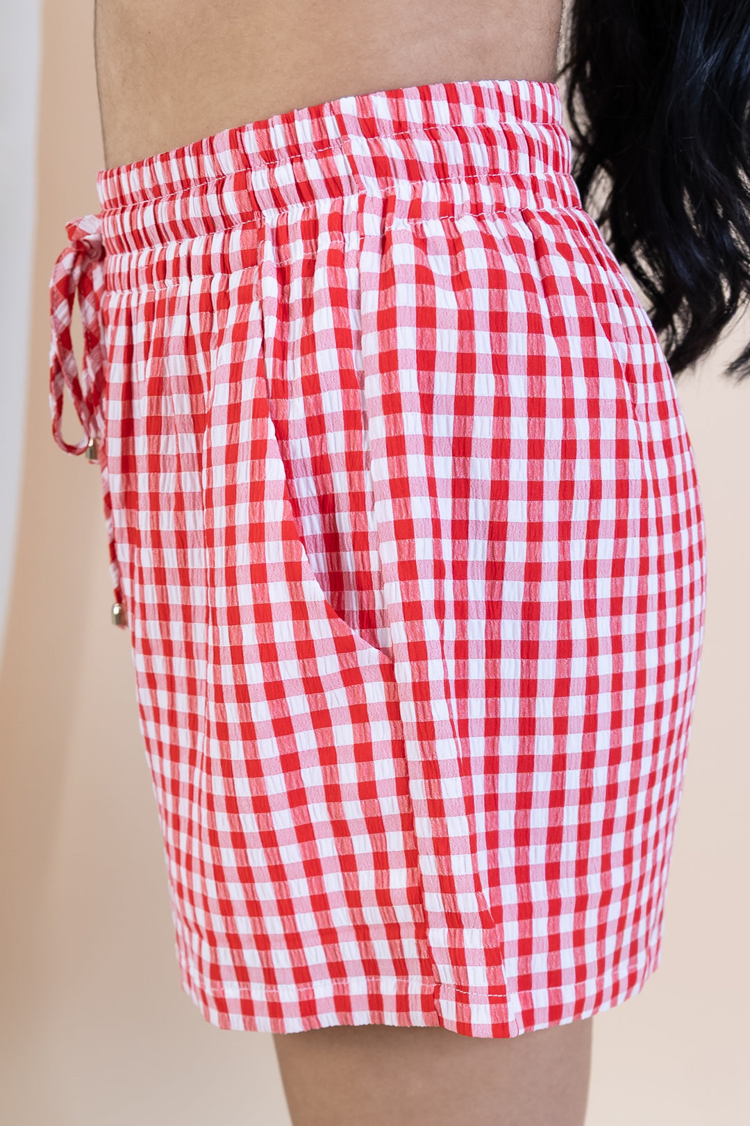 "Open Fields" Shorts (Red)