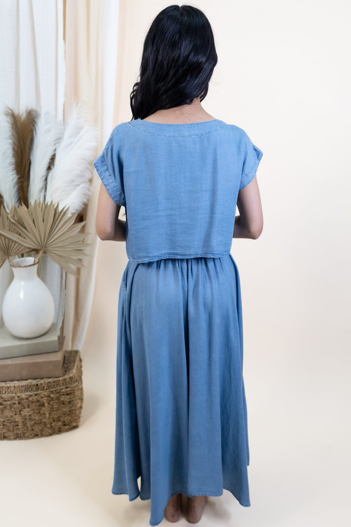 "Weekend Wander" Set (Chambray)