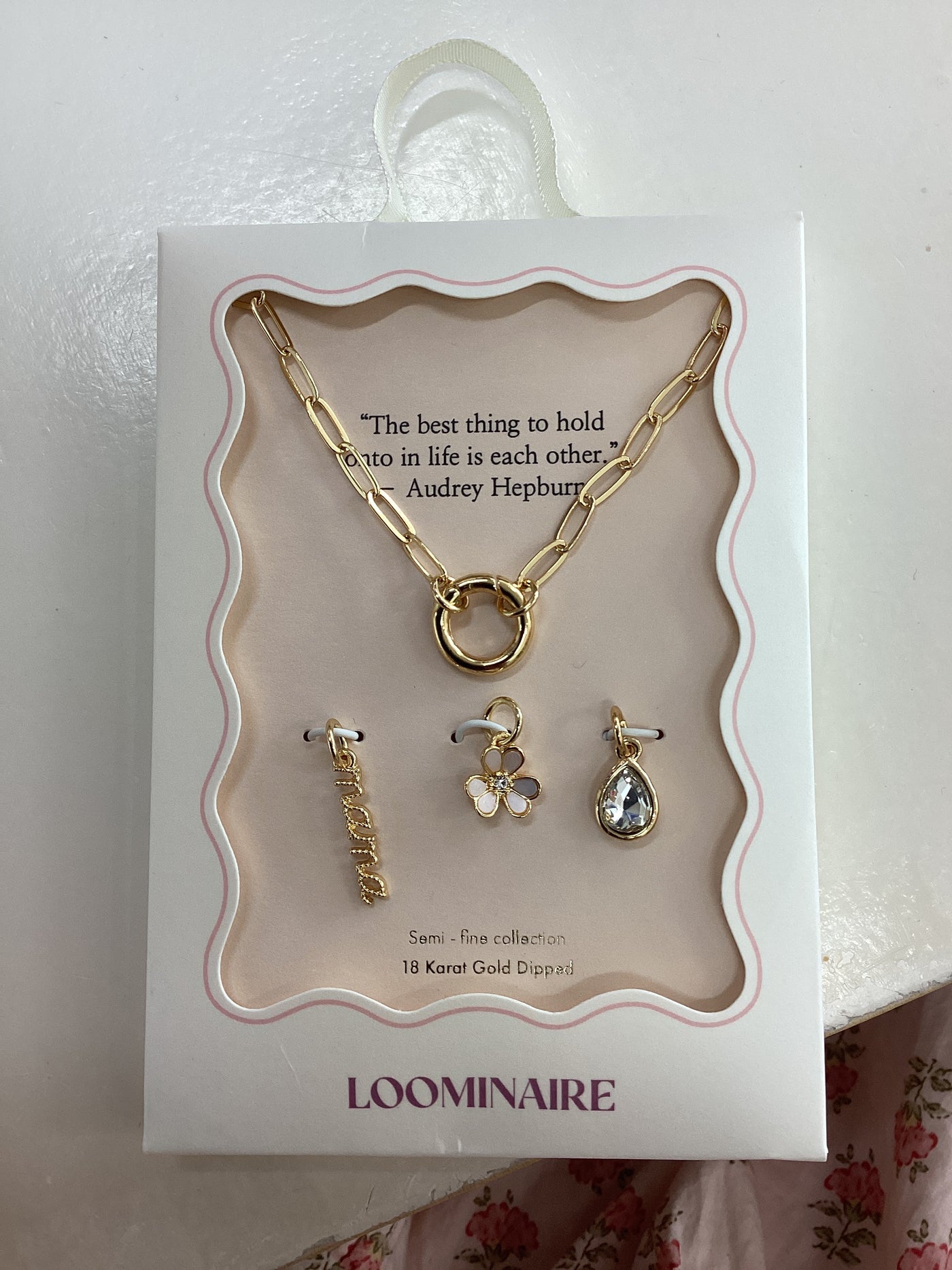 Yajaira Charm Necklace (Gold)
