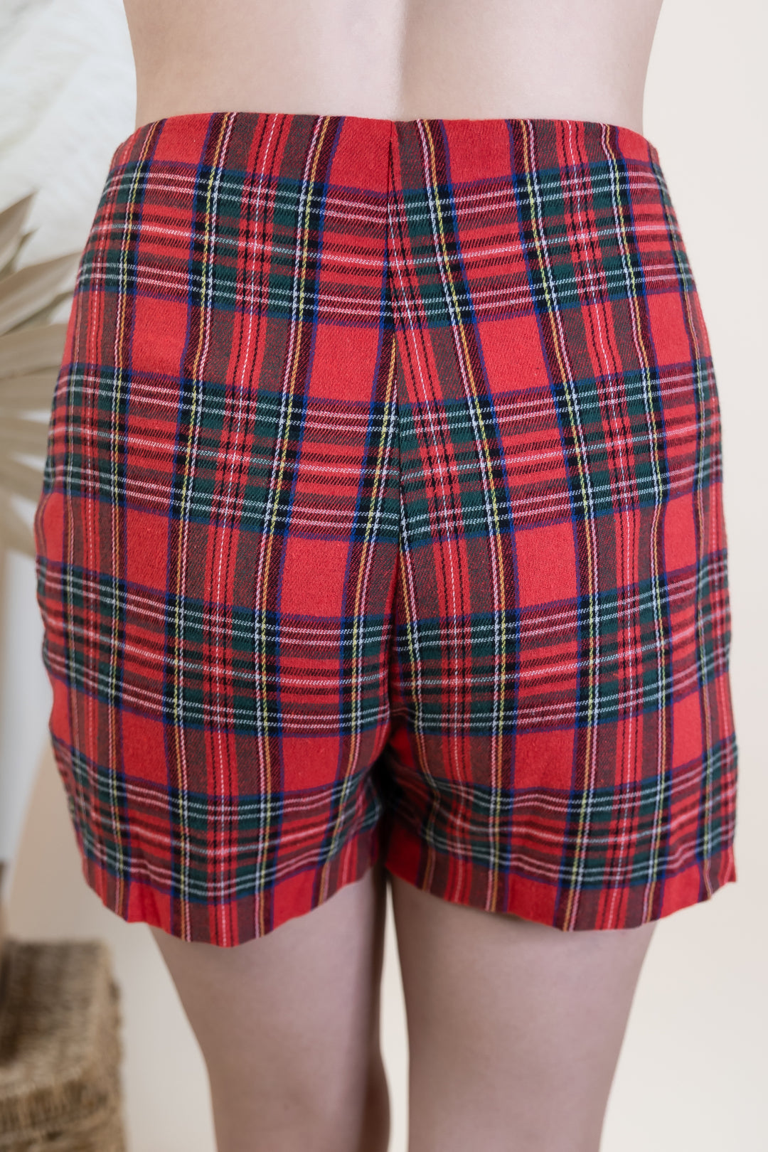 "North Pole Plaid" Skort (Red)