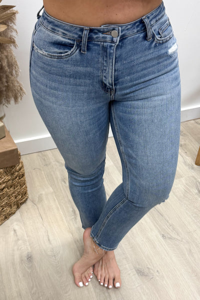 Sherri Slim Straight Jeans