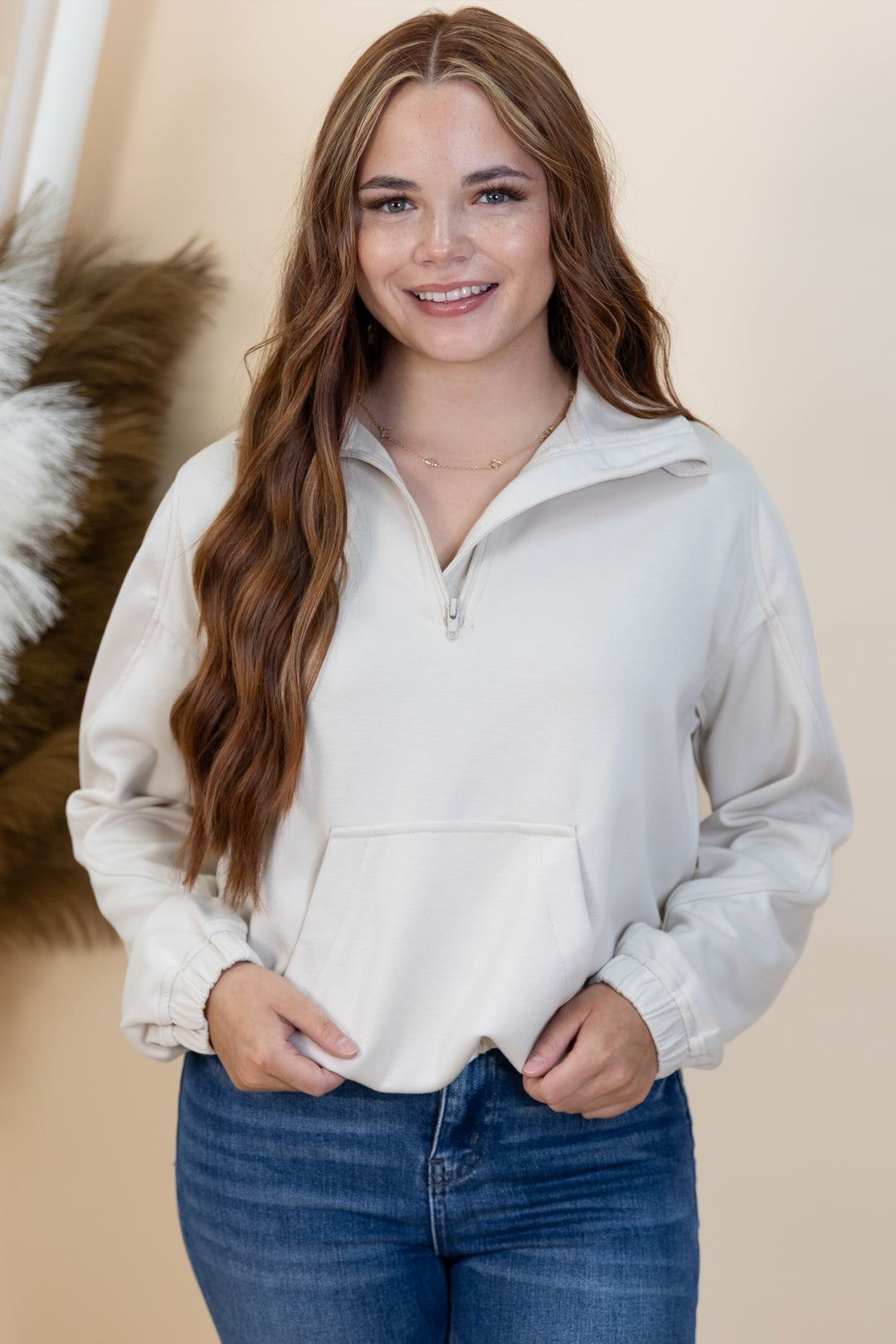 "In Your Element" Jacket (Ecru)