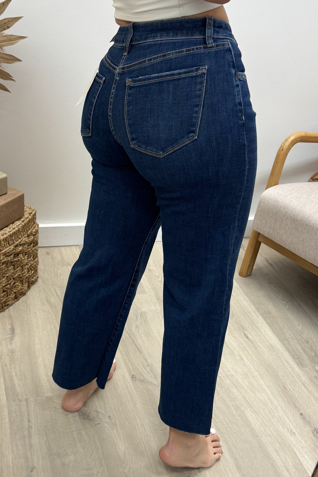 Chelsea Wide Leg Jeans (Tummy Control)