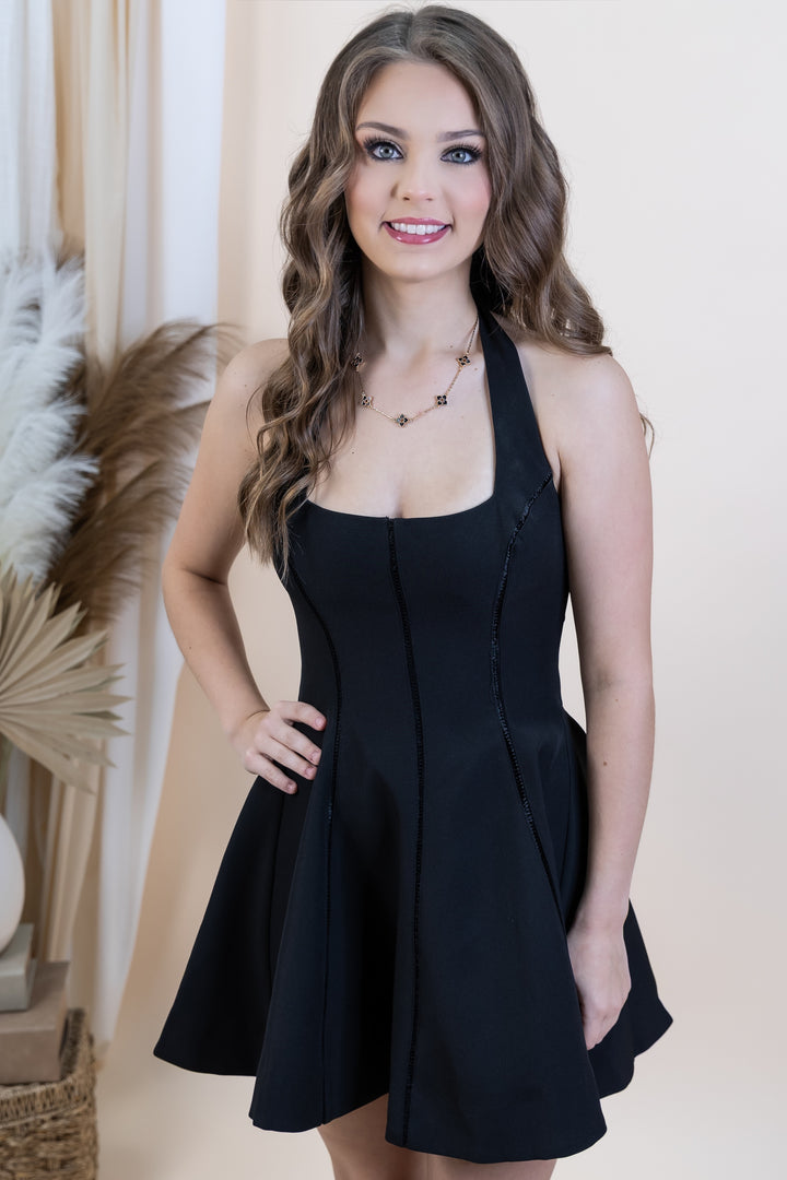 "Bold Simplicity" Dress (Black)