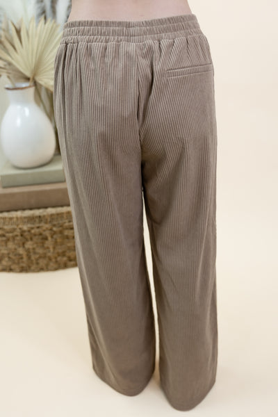 "Calling It Fate" Pants (Mocha)