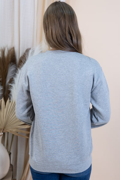 "Spooky Season" Sweatshirt (Heather Grey)