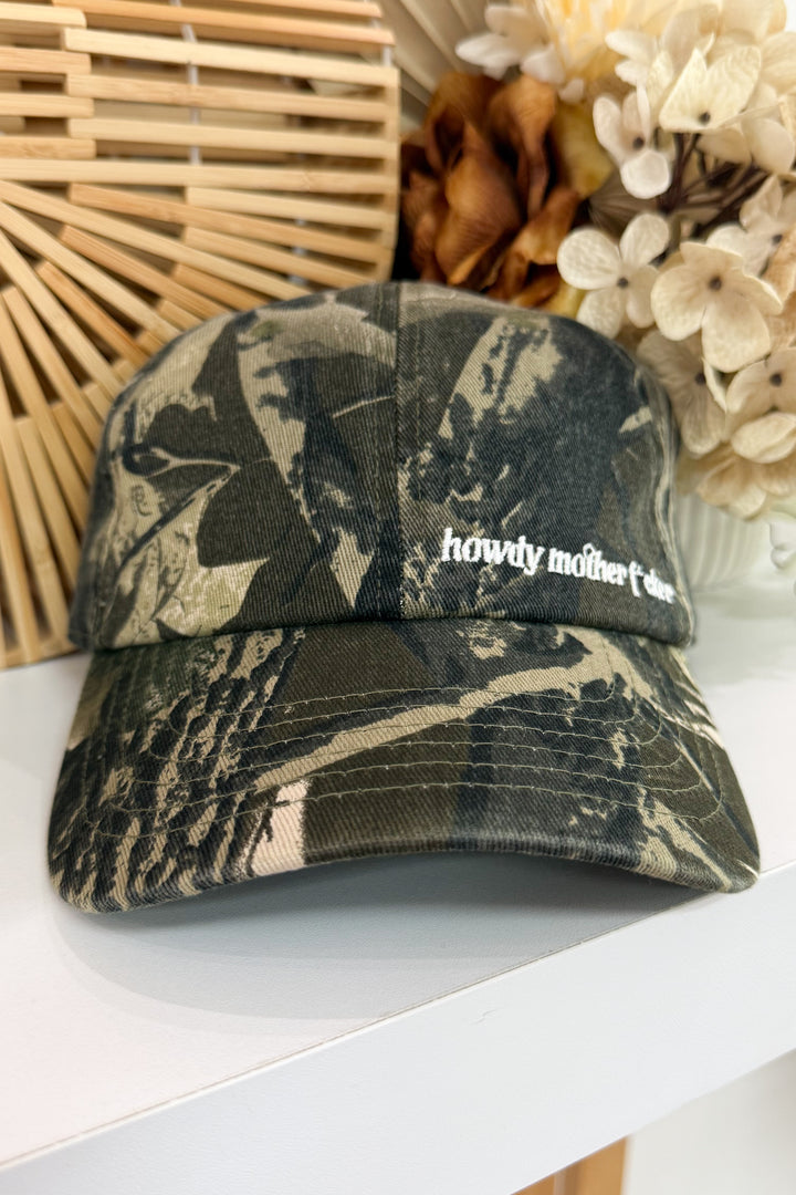 "Howdy Mother F*cker" Hat (Camo)