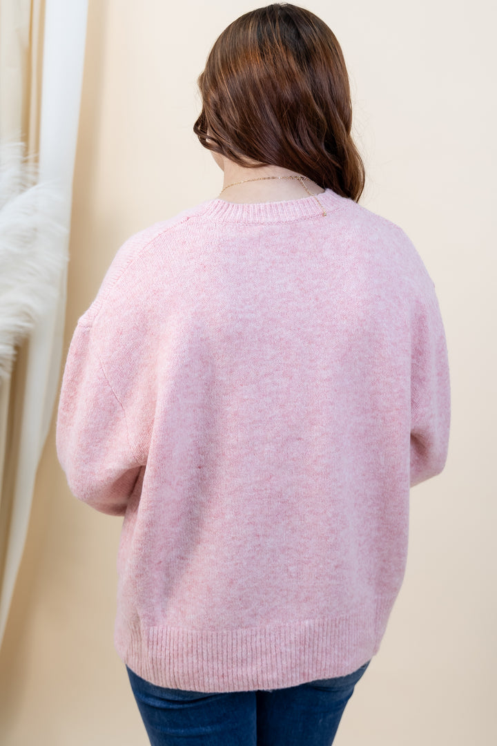 "Soft Touch" Sweater (Pink)