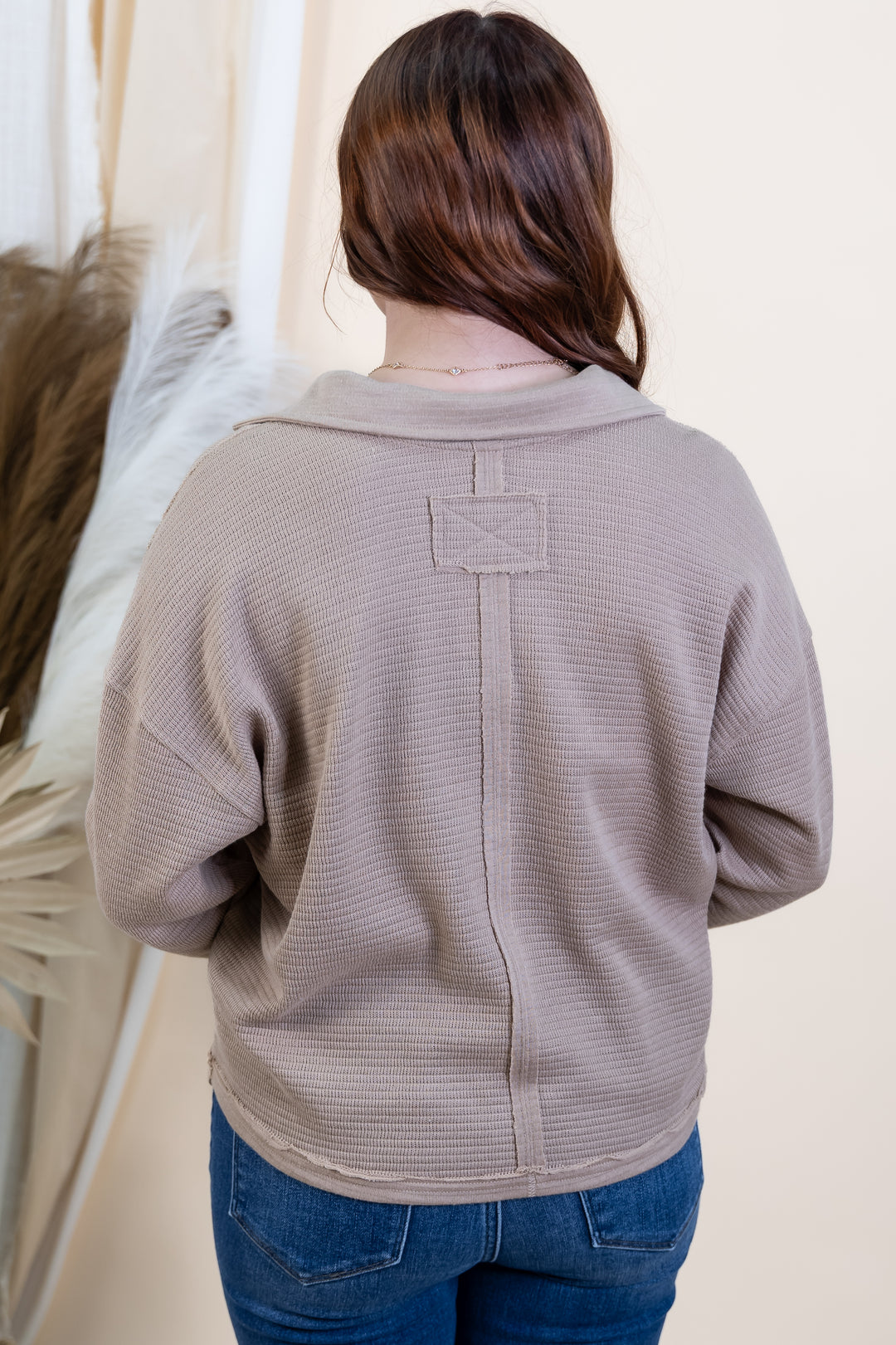 "Casual Confidence" Top (Light Mocha)