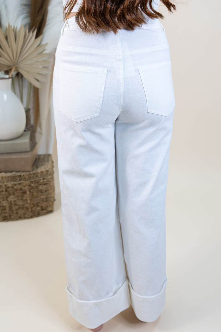 "Clean Slates" Pants (Off White)