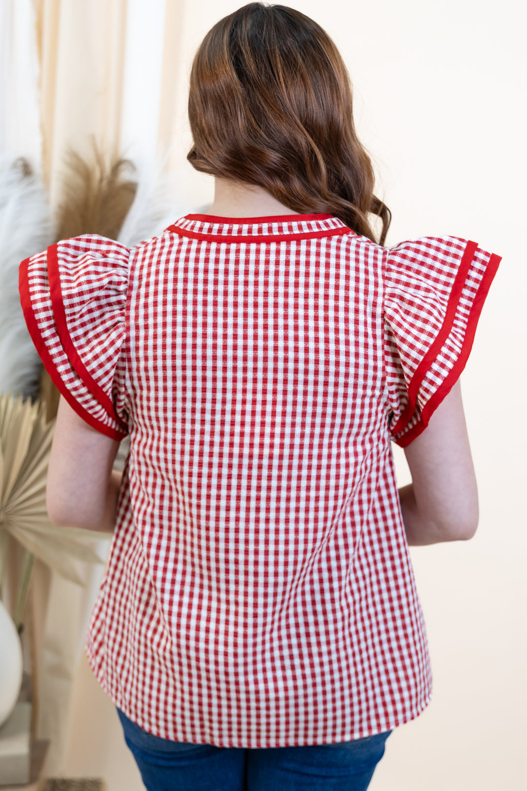 "County Cutie" Top (Red)