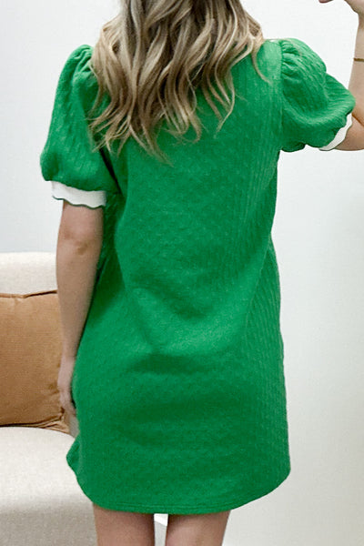 "On My Own Path" Dress (Green)