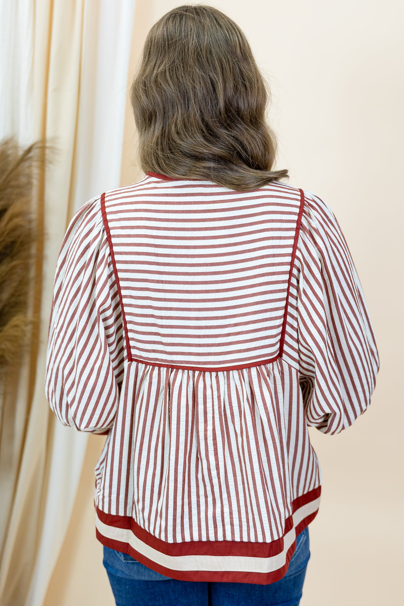 "Always My Best" Blouse (Rust)