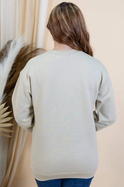 "Local Pumpkin Patch" Sweatshirt (Stone)