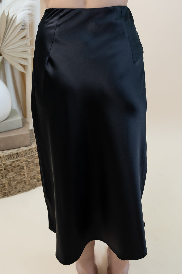 "Gilded Grace" Skirt (Black)