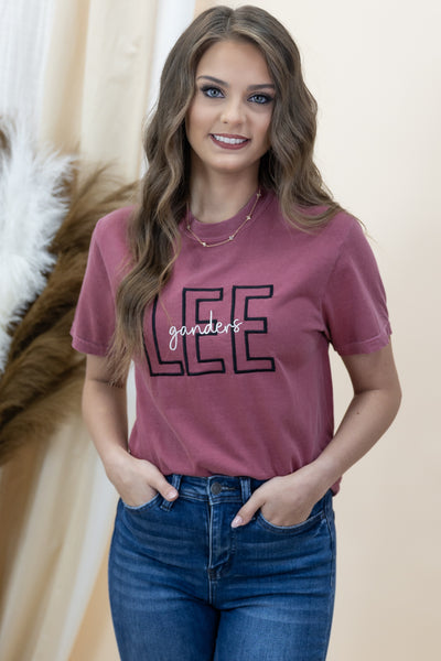 "LEE Ganders" T-Shirt (Brick)