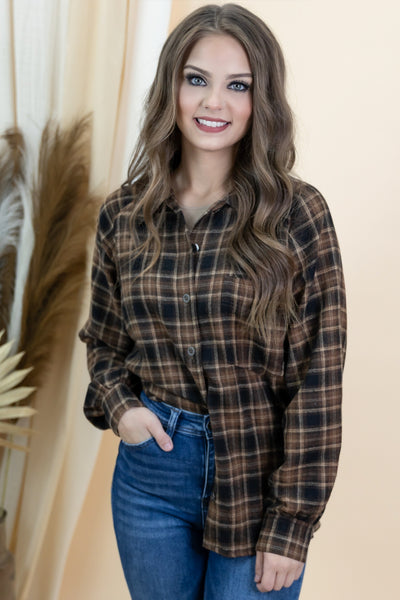 "Universal Charm" Flannel (Taupe)