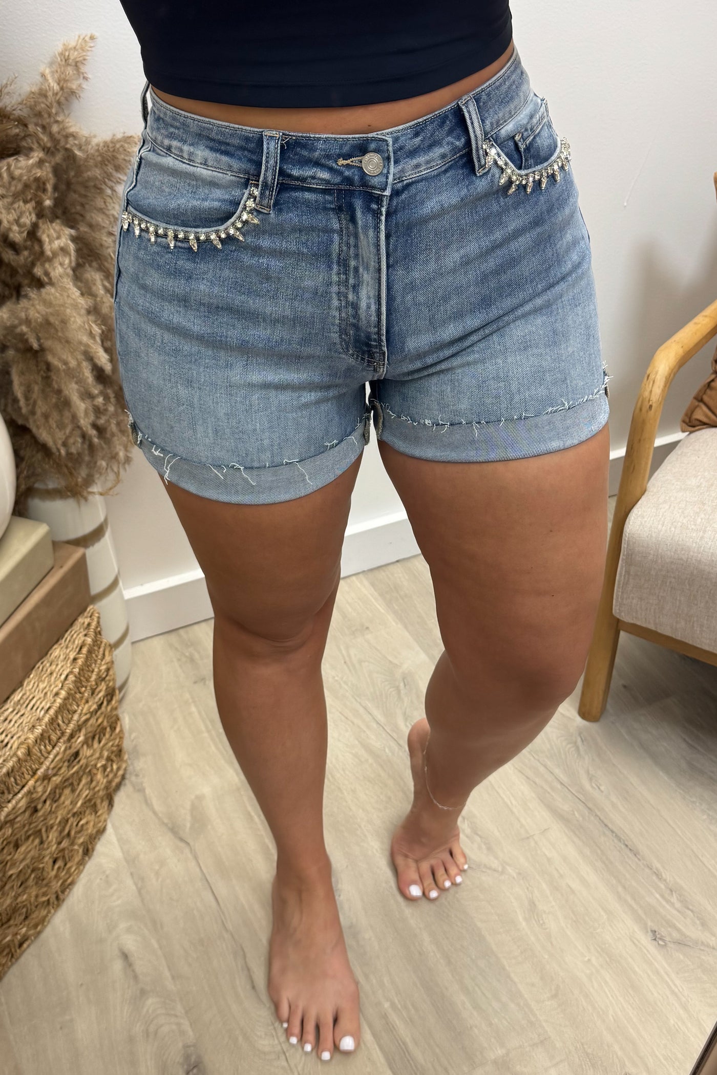 Katy Denim Shorts