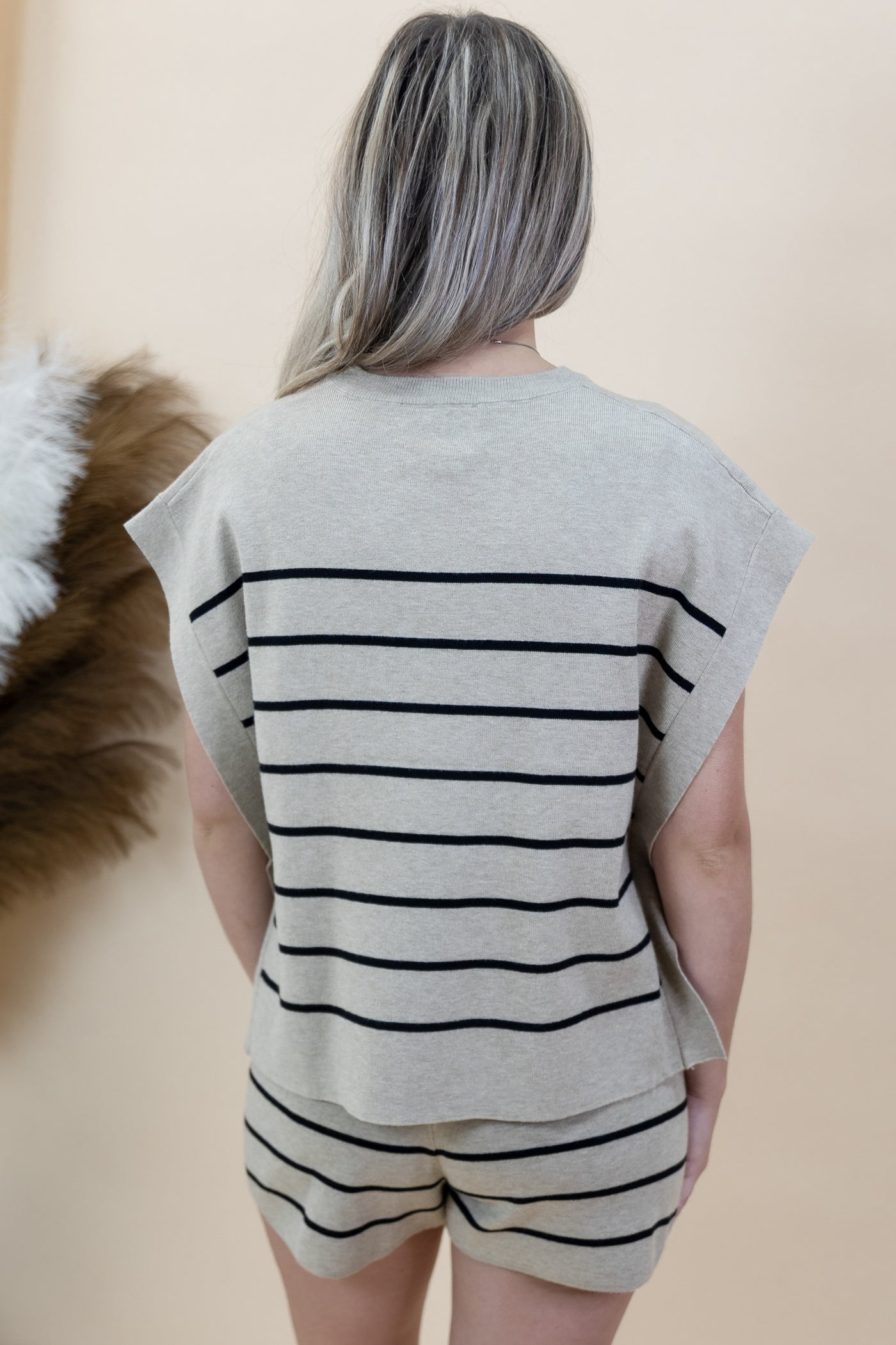 "Don't Mind Me" Set (Taupe/Black)