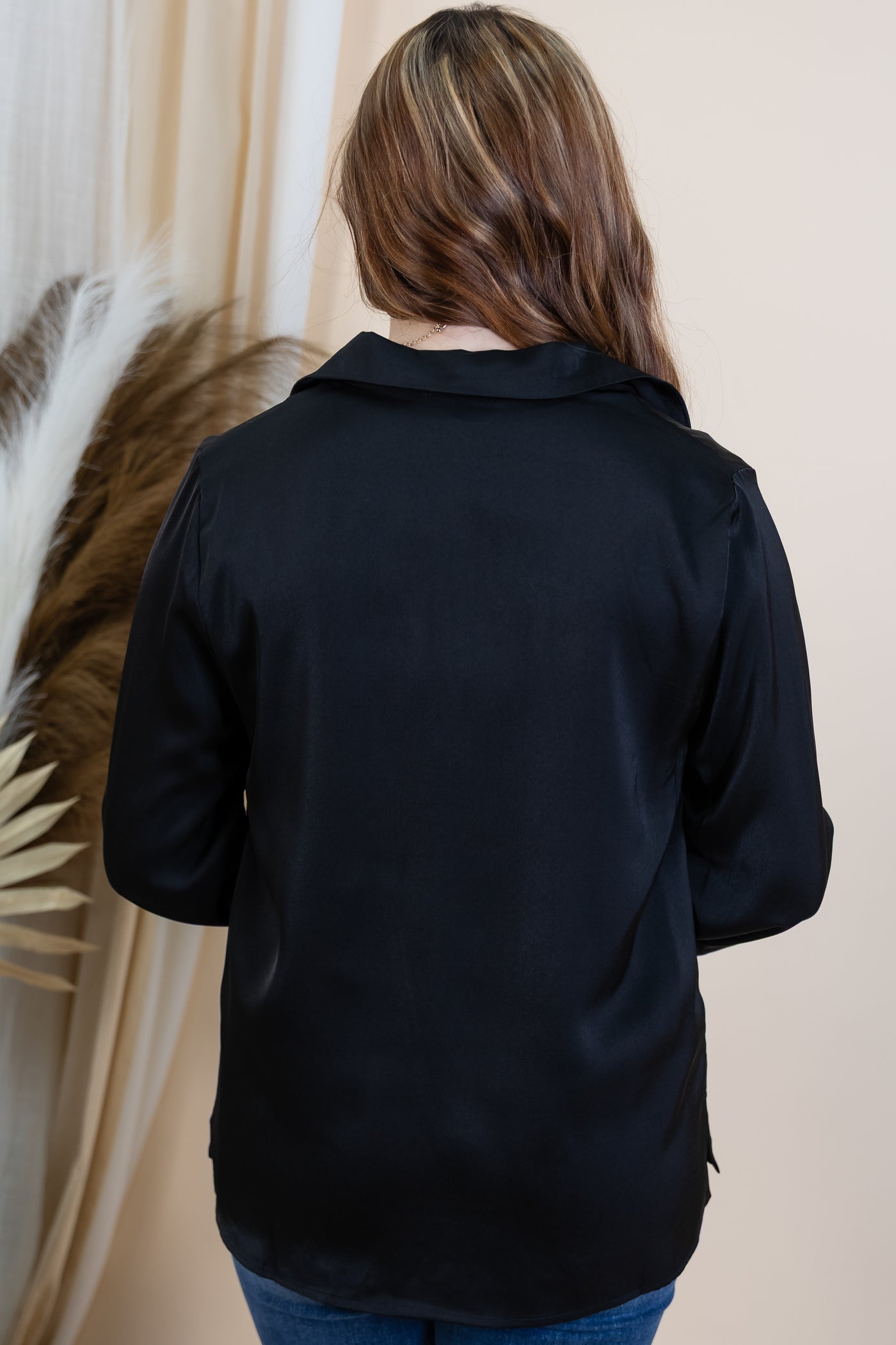 "Modern Visions" Blouse (Black)