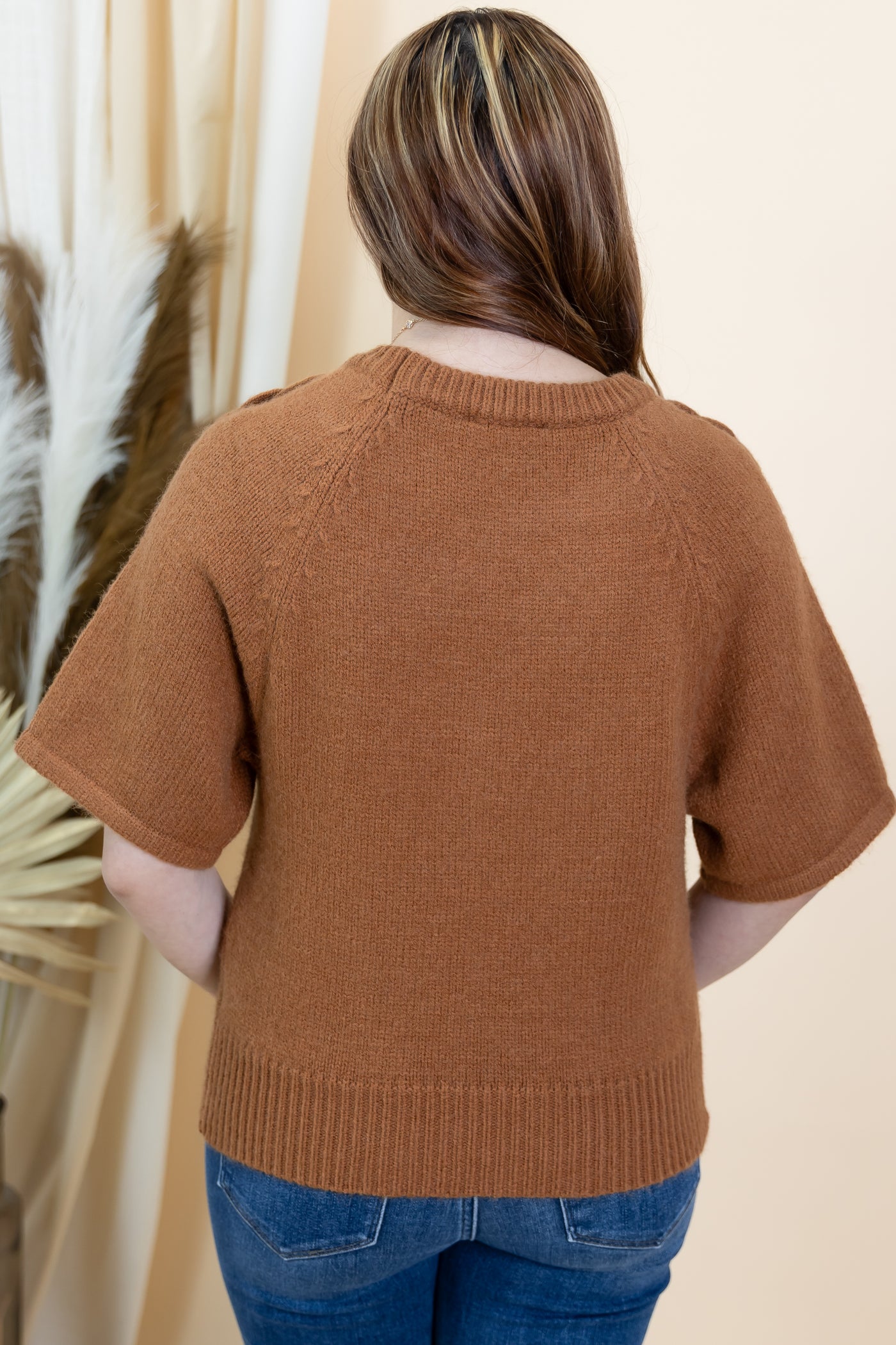 "All In Good Fun" Top (Camel)