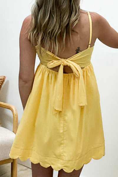 "In The Sun" Dress (Yellow)