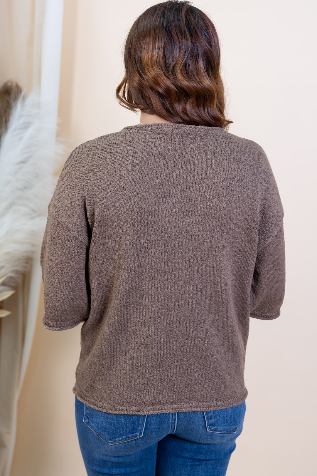 "Comfort Calling" Top (Mocha)