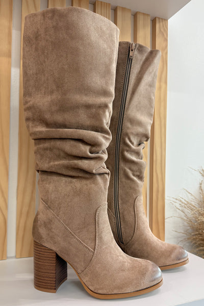 Fallon Boots (Taupe)