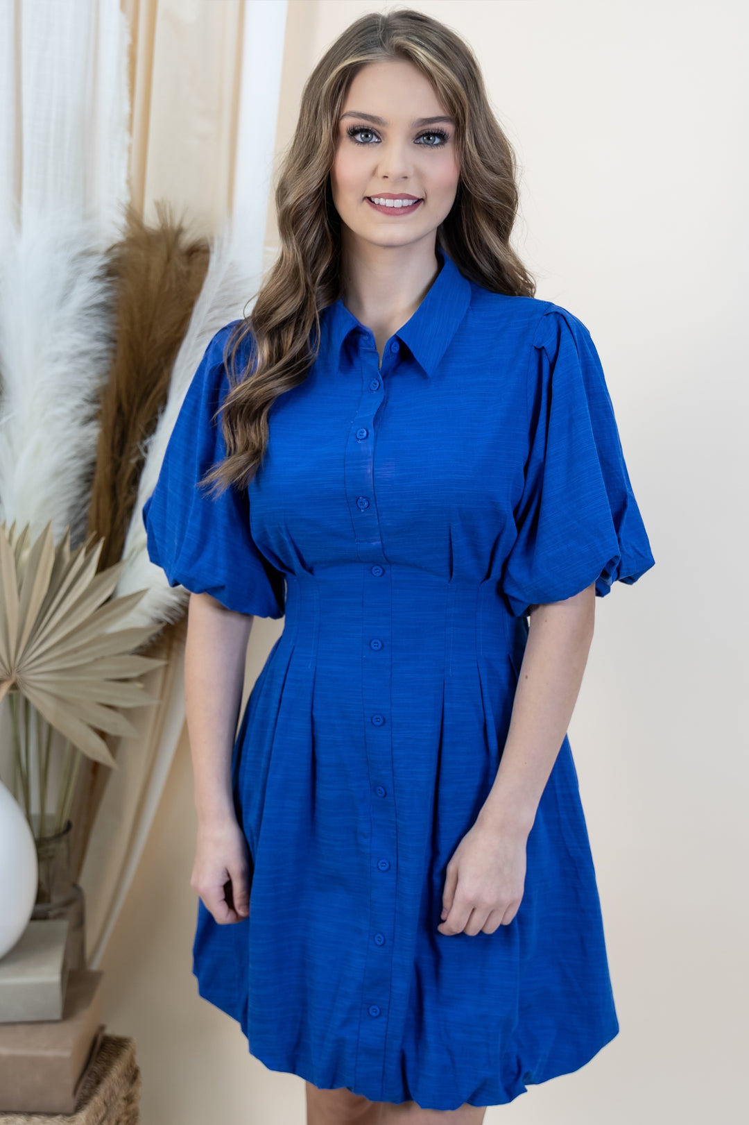 "Bubble Beauty" Dress (Blue)