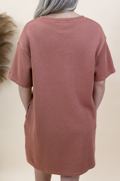 "Glow From Within" Dress (Cinnamon)
