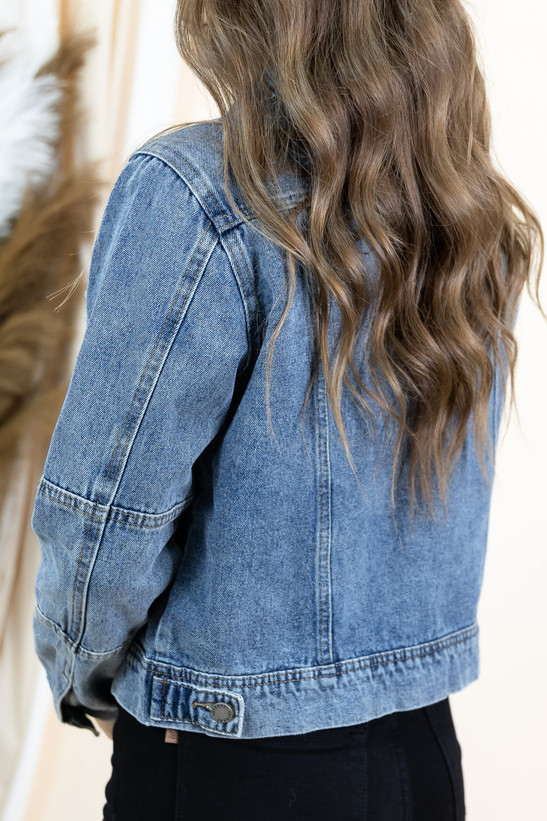 "Feeling Different" Jacket (Medium Denim)