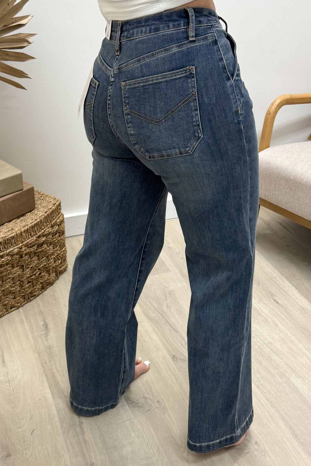 Rhea Wide Leg Jeans