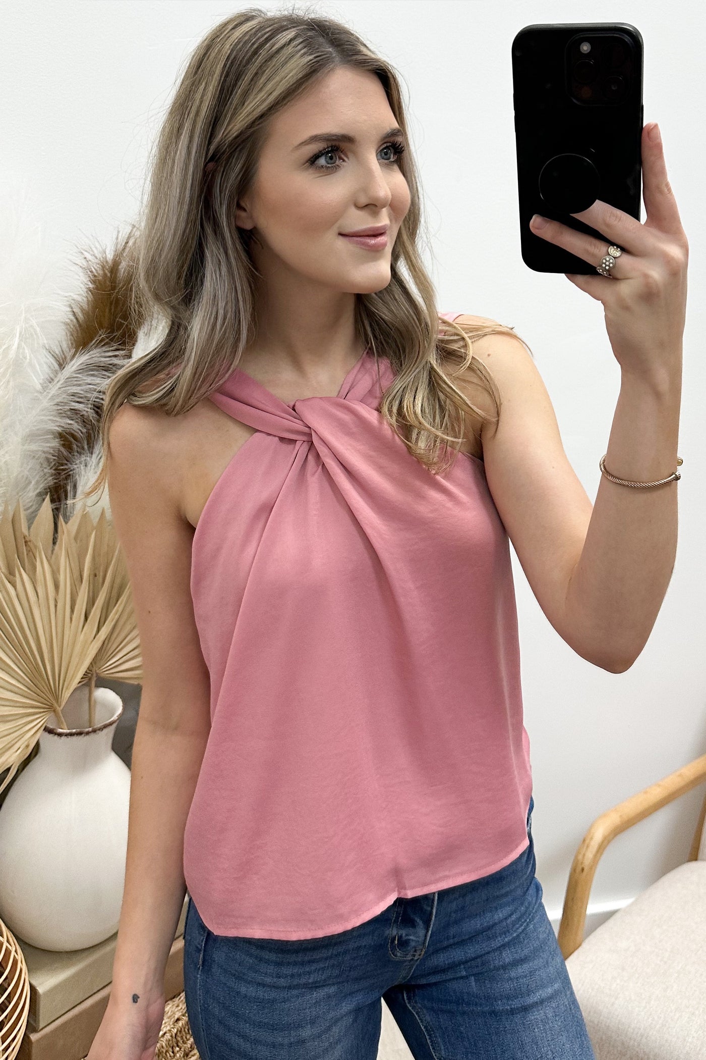 "The Sweetest Thing" Tank (Tea Rose)