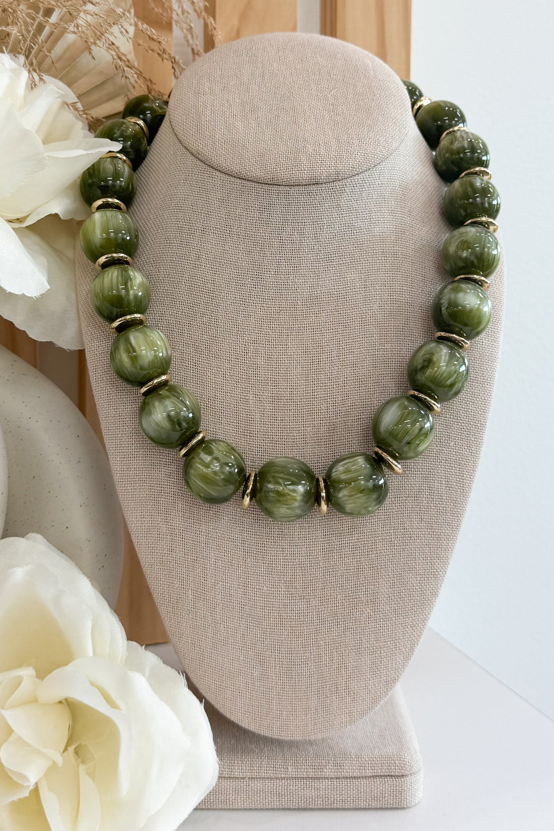 Yocelyn Necklace (Green)