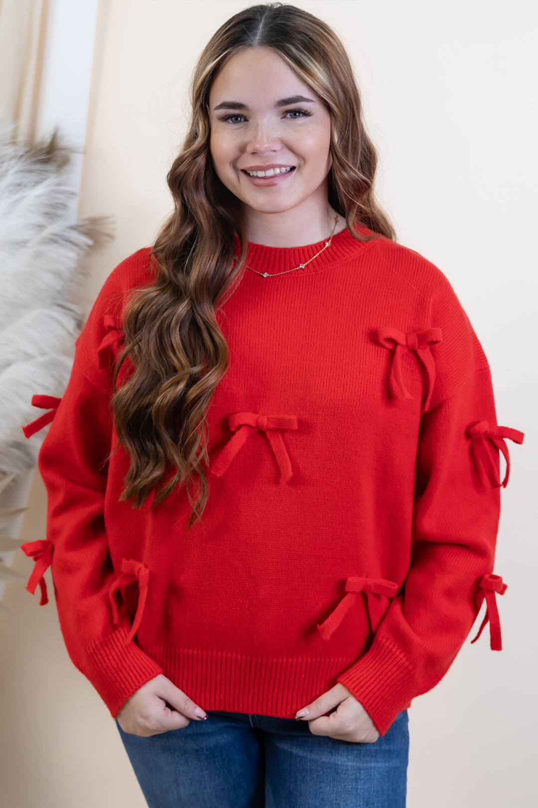 "Good To Go" Sweater (Red)