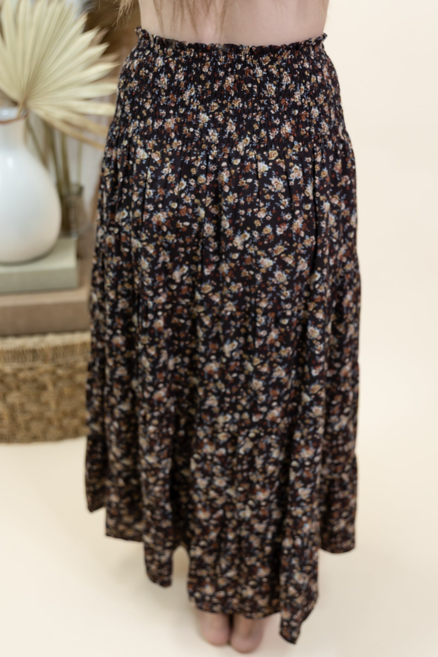 "Invite Only" Skirt (Espresso Combo)