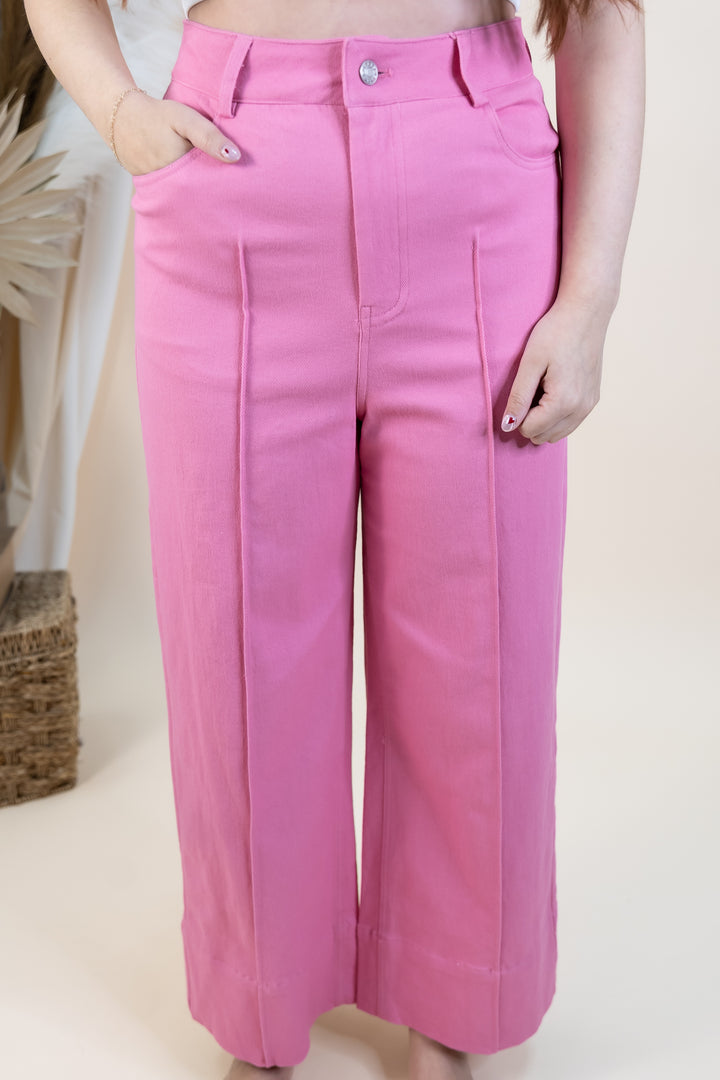 "Tailored Touch" Pants (Pink)