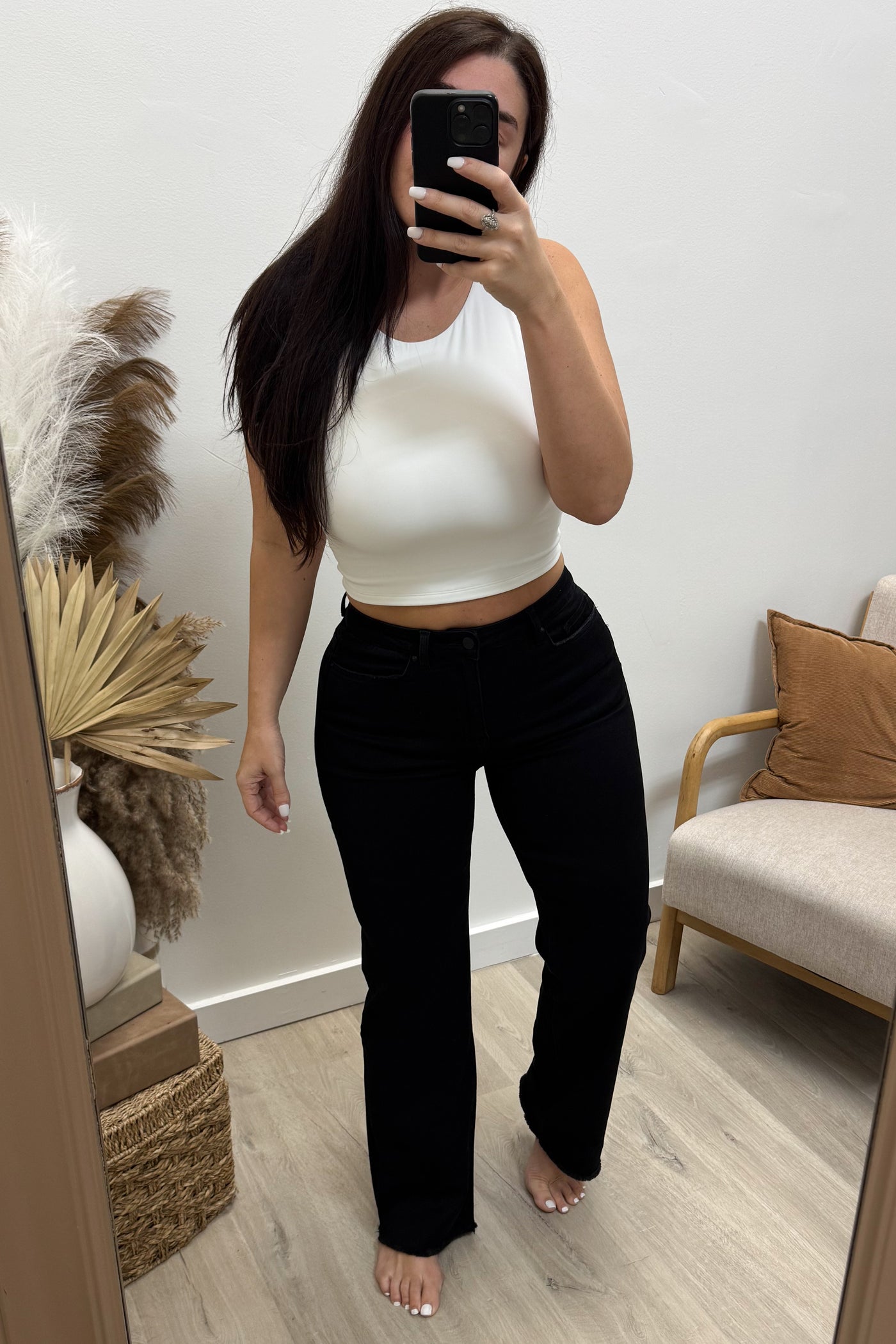 Draven Slim Wide Leg Jeans