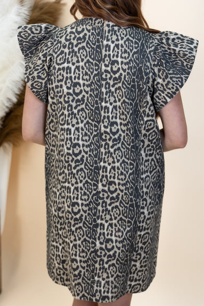 "Something Wonderful" Dress (Animal)