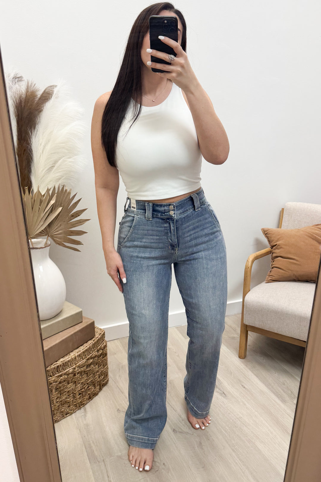 Andrea Wide Leg Trousers