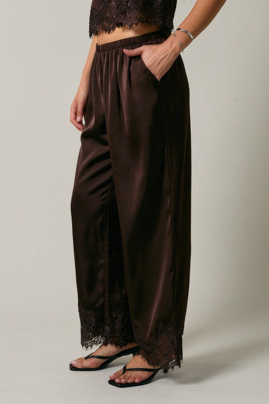 "Laced Luxury" Set (Dark Brown)