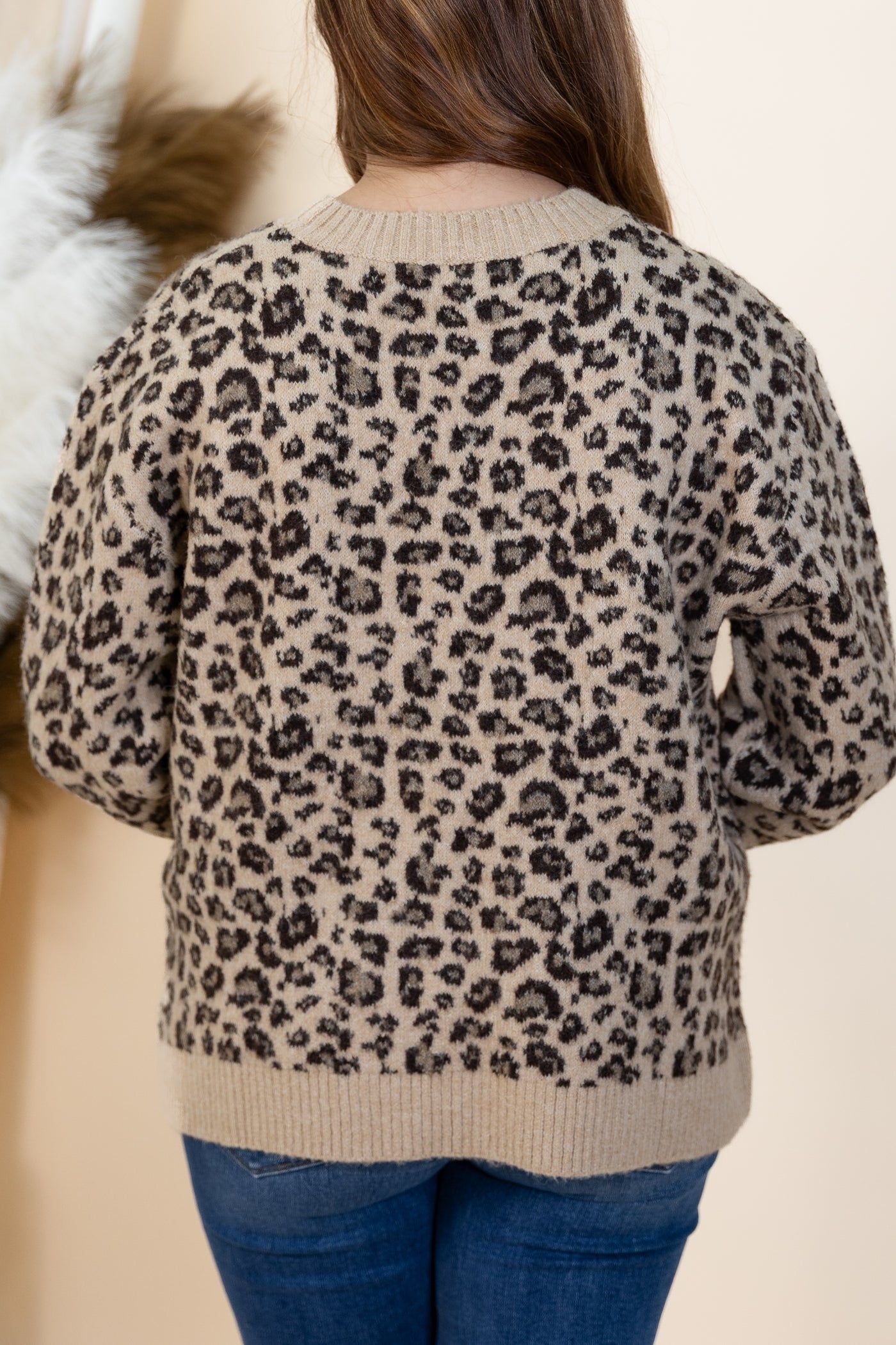 "Making Plans" Sweater (Brown Combo)