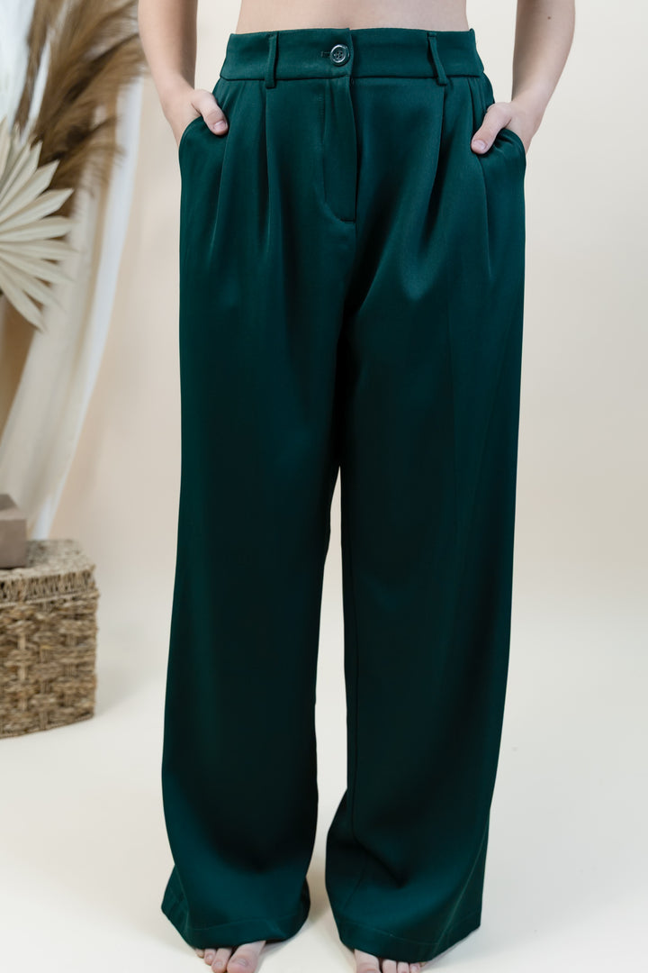 "Chic Routine" Pants (Green)