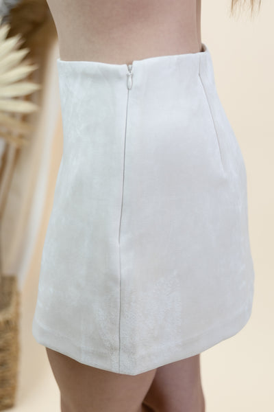 "All About Confidence" Skort (Ecru)