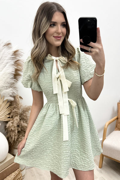 "Better Than Ever" Dress (Sage)