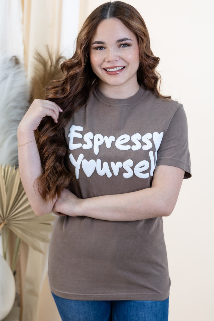 "Daily Grind" T-Shirt (Brown)