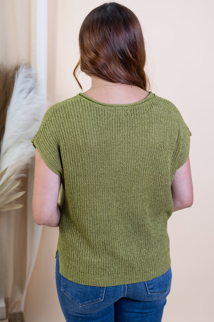 "Radiant Energy" Top (Kiwi)