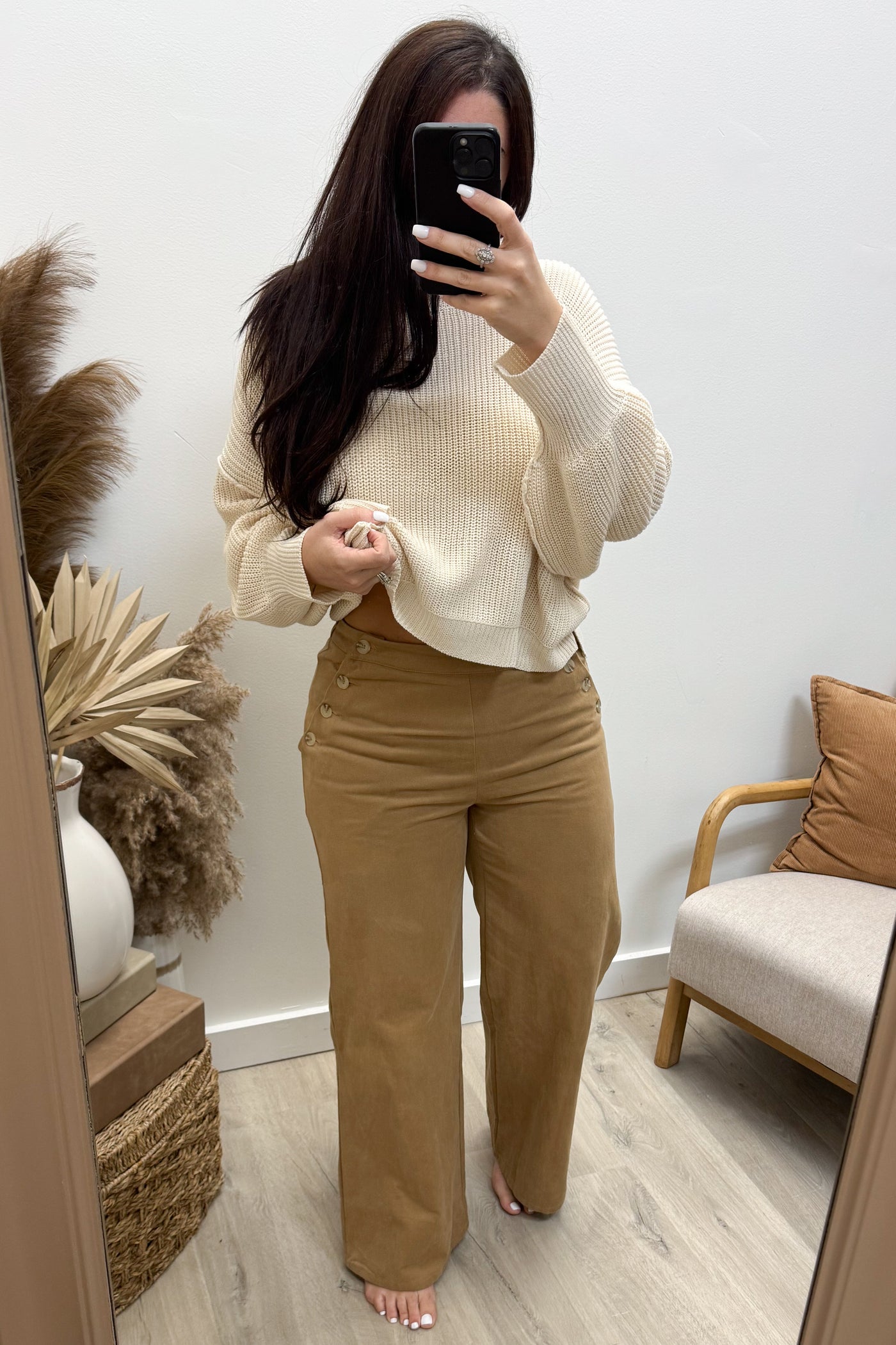 "Get With It" Pants (Tan)
