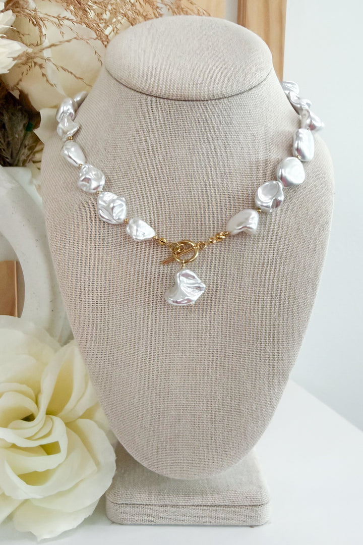Chansutt Pearls- CP Necklace (Gold)