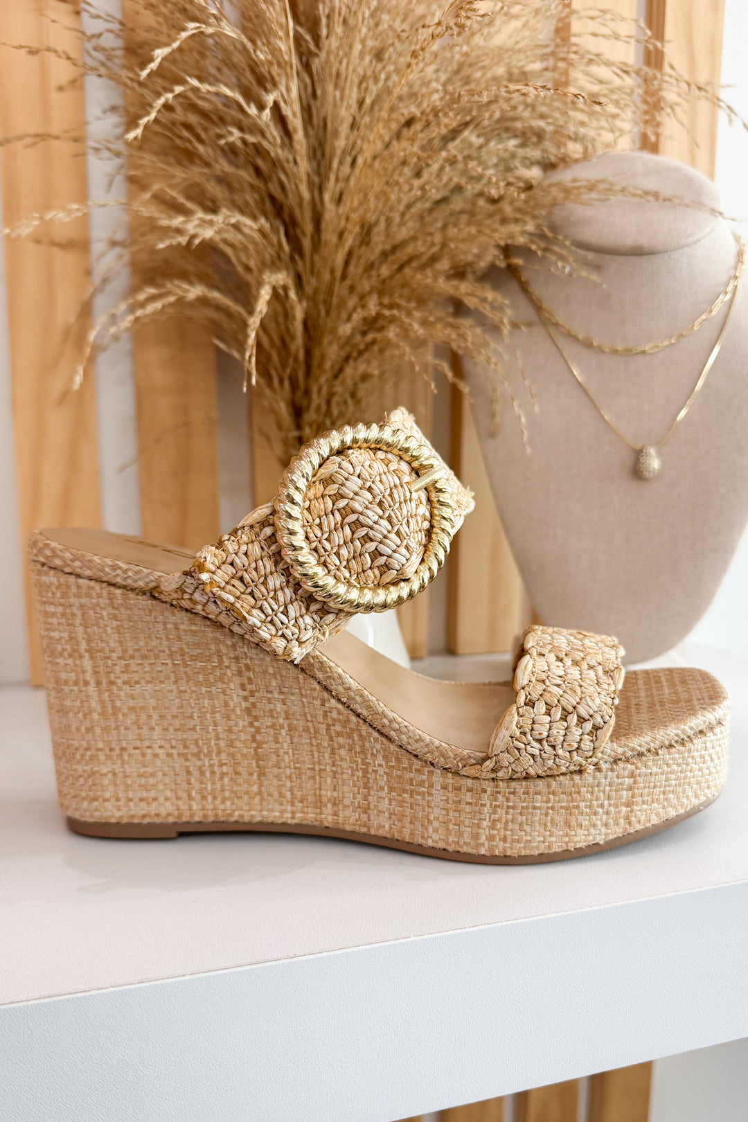 Lana Wedges (Natural)